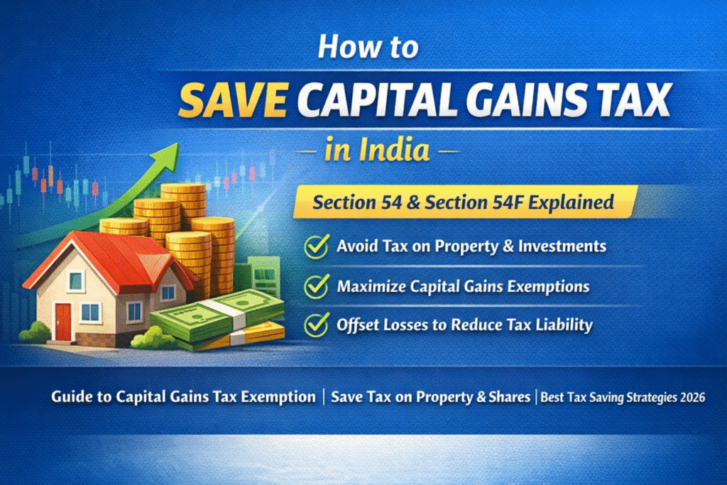how to save capital gains tax