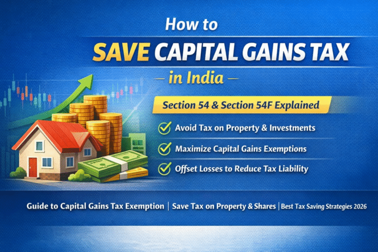 how to save capital gains tax