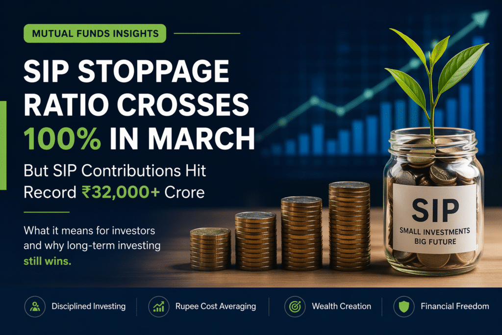 SIP Stoppage Ratio Crosses 100%: Should Investors Worry?